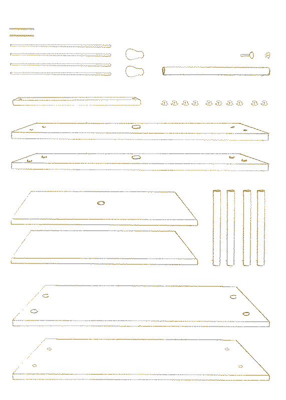 Illustrative visual with an graphical overlay for the posts: Building your own press 