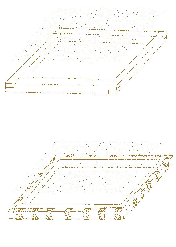  Illustrative visual with an graphical overlay for the posts: Making your own sieve 